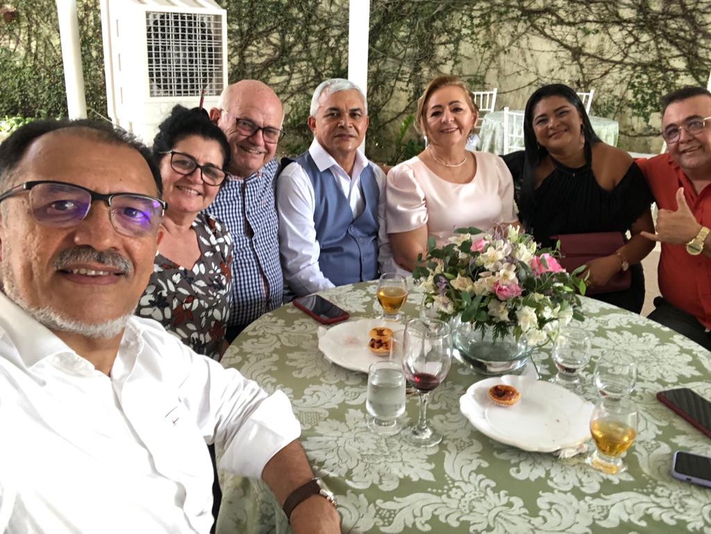 Jacinto Teles, Lúcia e Soares, Estefan Coelho e Socorro Monte; Iza e Jorge Melo