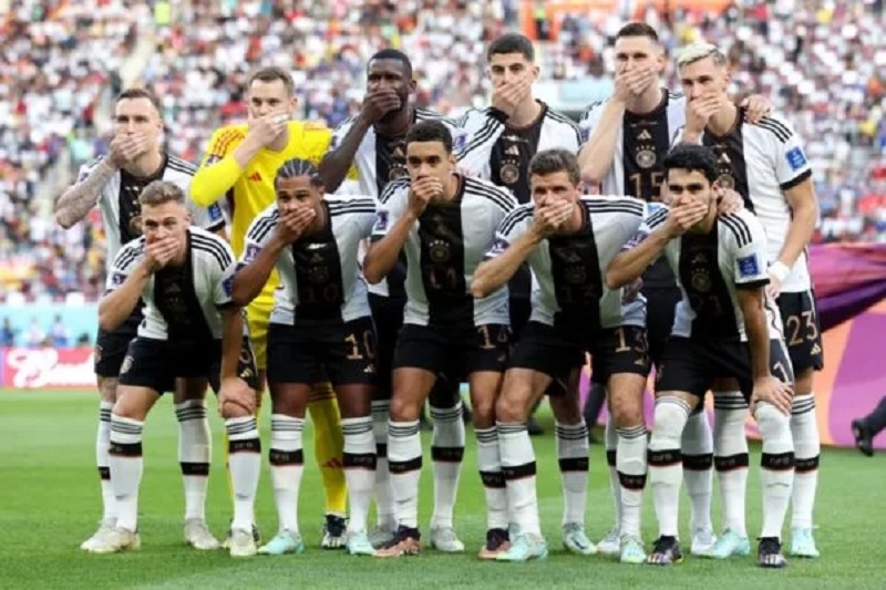 Alemanha protesta contra censura da Fifa na Copa do Mundo do Catar