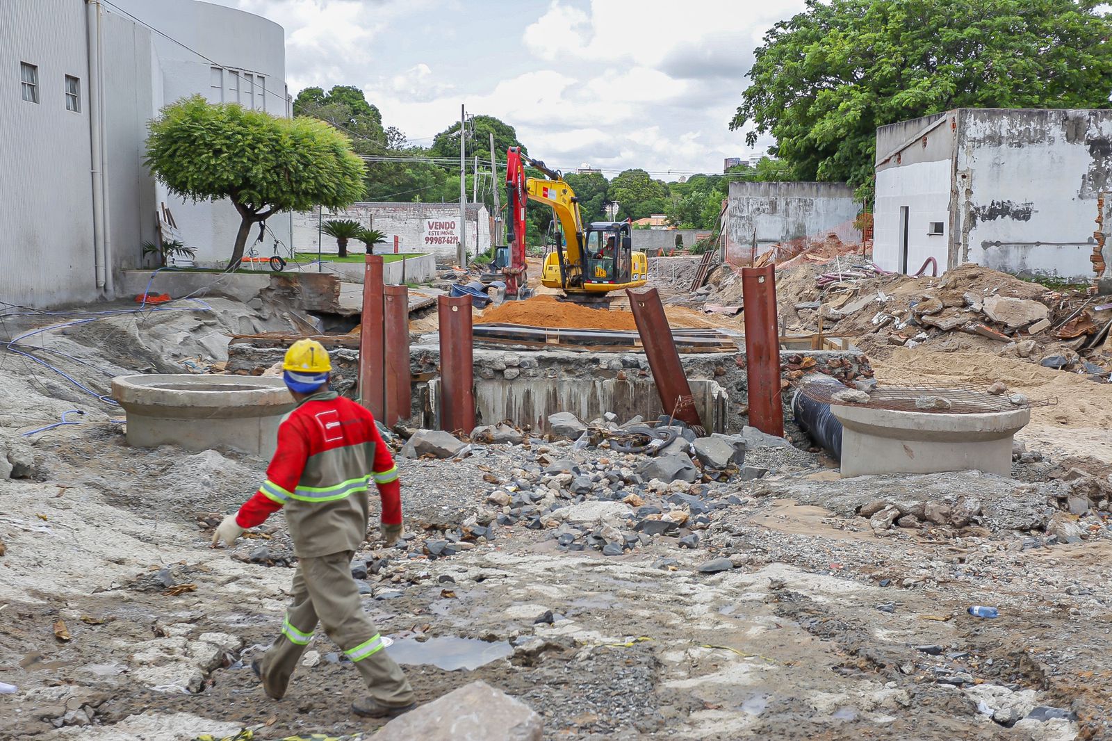 Obras da galeria da zona Leste