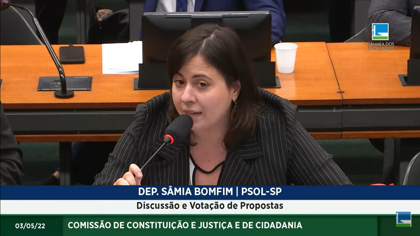 Depuata federal, Sâmia Bonfim do PSOL-SP