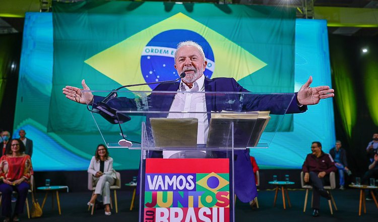 PT oficializa pré-candidatura de Lula à Presidência (Foto: Ricardo Stuckert/Divulgação/PT) PT oficializa pré-candidatura de Lula à Presidência (Foto: Ricardo Stuckert/Divulgação/PT)