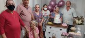 Dona Pedrina de Seu João Branco (Mãe Véia) como é chamada, completou 106 anos de idade e comemorou junto aos familiares