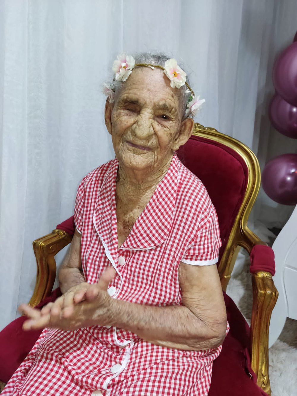 Dona Pedrina (Foto: Arquivo Familiar) Dona Pedrina (Foto: Arquivo Familiar)