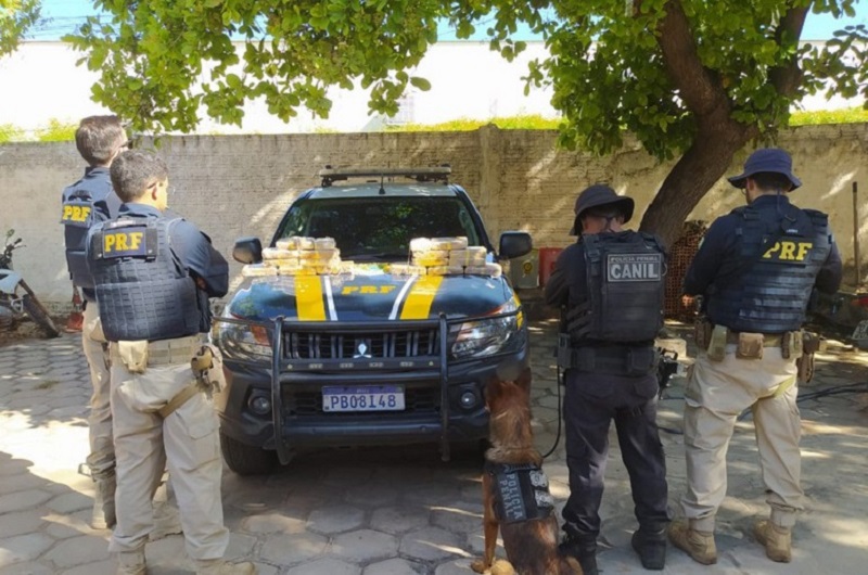 PRF apreende carga de cocaína