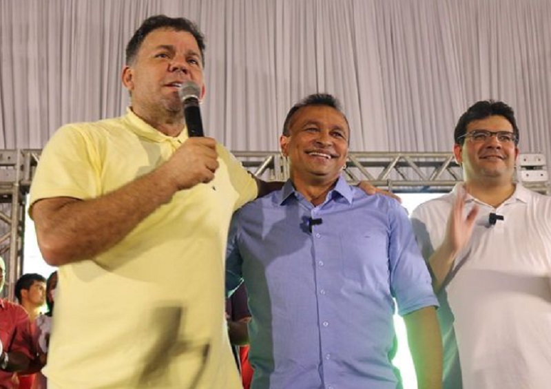 Carlos Augusto, Fábio Abreu e Rafael Fonteles