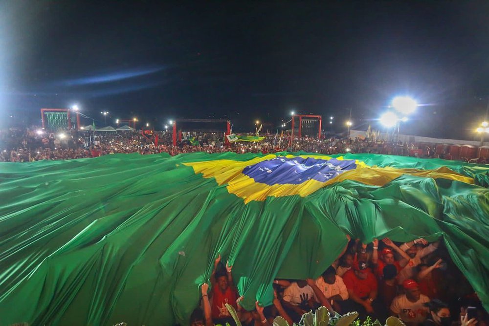 Ato público "Vamos Juntos pelo Brasil" (Foto: Gabriel Paulino/Reprodução/Instagram)