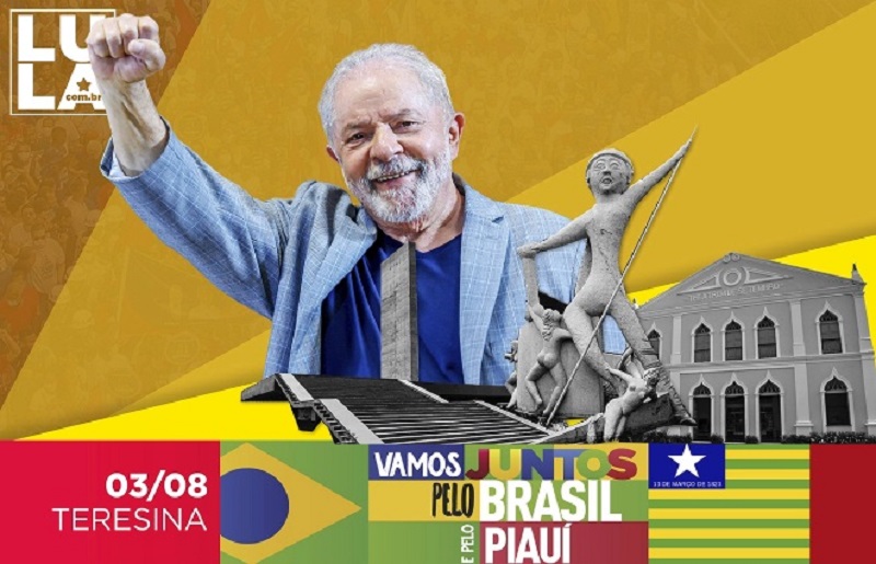 Ex-presidente Lula cumpre agenda em Teresina
