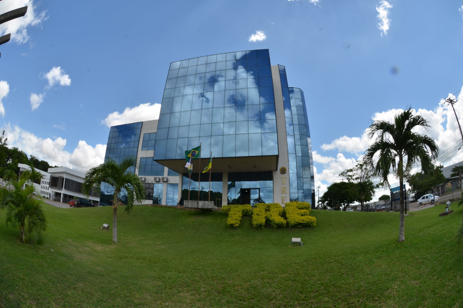 Fachada da sede do Tribunal Regional Eleitoral de Roraima (TRE-RR), em Boa Vista