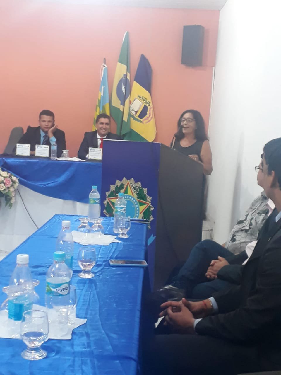 Maria José da Silva ao receber primeiro título da Maior Honraria na Câmara Municipal de Nazaré do Piauí (Foto: Arquivo pessoal cedido ao JTNEWS) Maria José da Silva ao receber primeiro título da Maior Honraria na Câmara Municipal de Nazaré do Piauí (Foto: Arquivo pessoal cedido ao JTNEWS)
