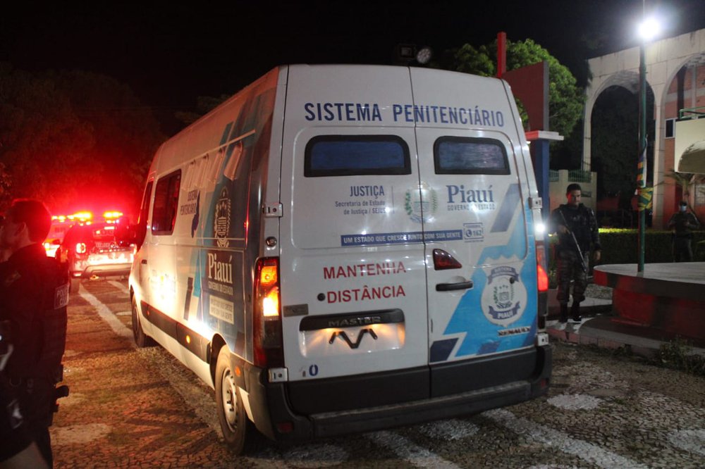 Operação fiscaliza uso de tornozeleiras eletrônicas em Teresina (Foto: Divulgação) Operação fiscaliza uso de tornozeleiras eletrônicas em Teresina (Foto: Divulgação)
