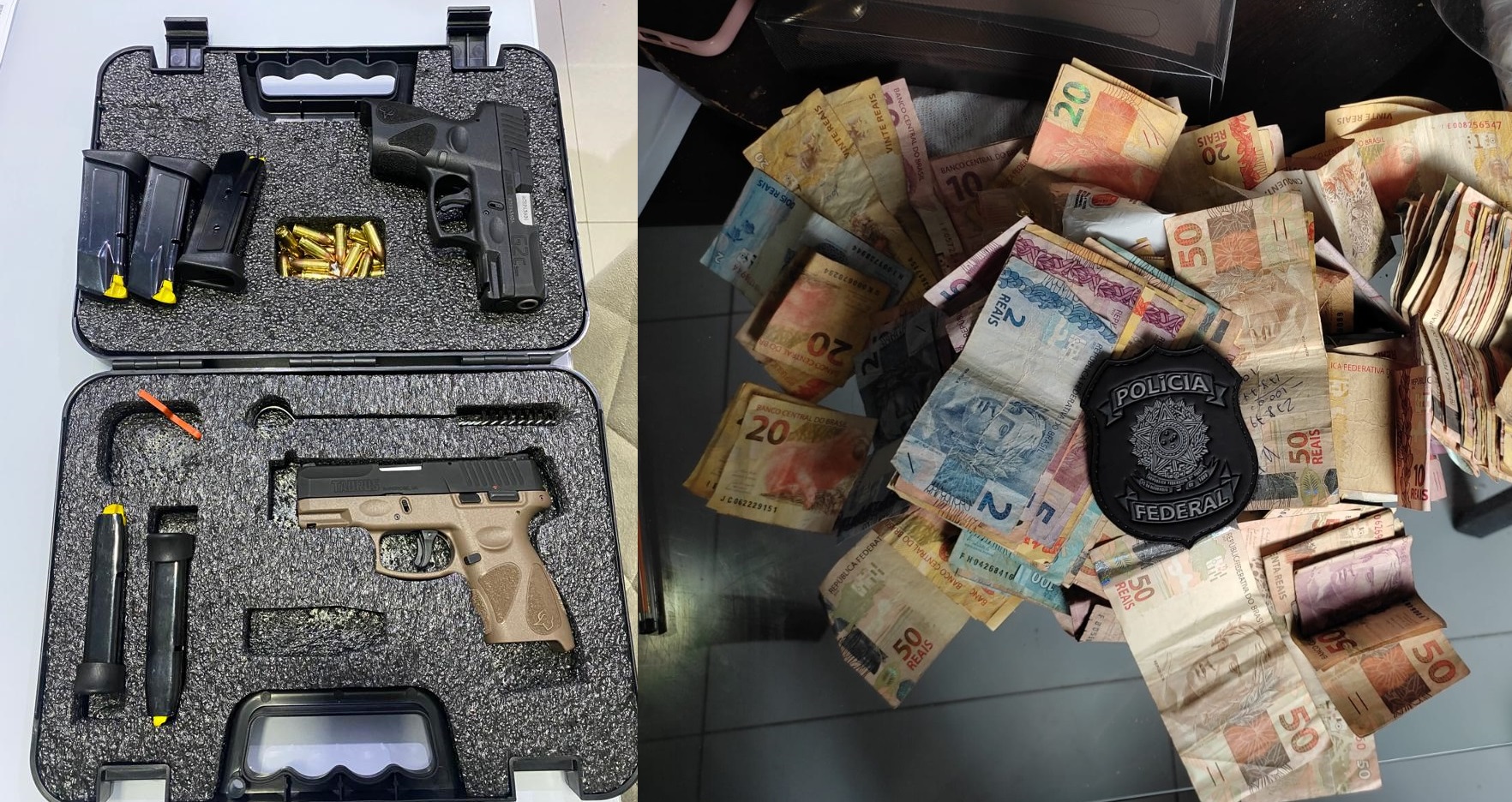 Polícia Federal deflagra operação contra fraudes na aquisições de armas de fogo