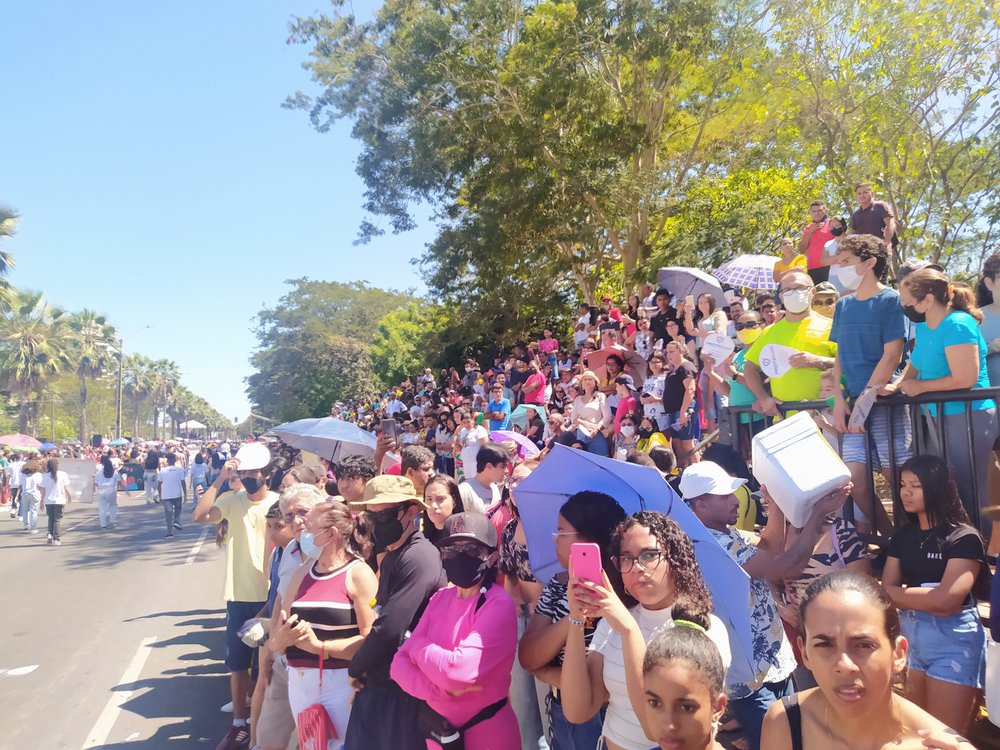 Desfile de 7 de Setembro em Teresina (PI) (Foto: Laís Vitória/JTNEWS) Desfile de 7 de Setembro em Teresina (PI) (Foto: Laís Vitória/JTNEWS)