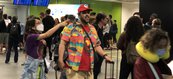 Apoiador de Lula simpático ao MST chega para a posse de Lula
