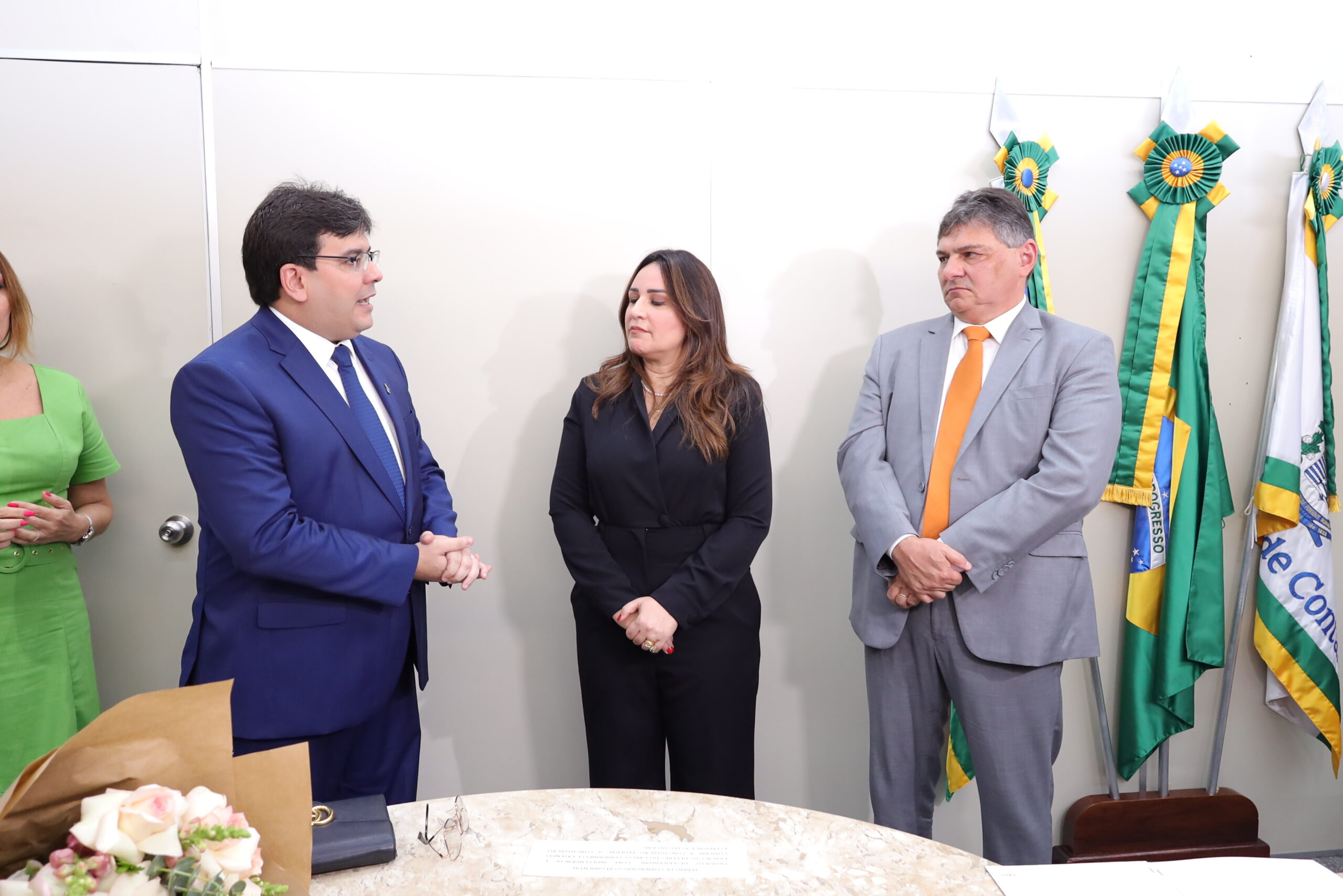 Governador Rafael Fonteles parabeniza a nova conselheira de Contas do Piauí