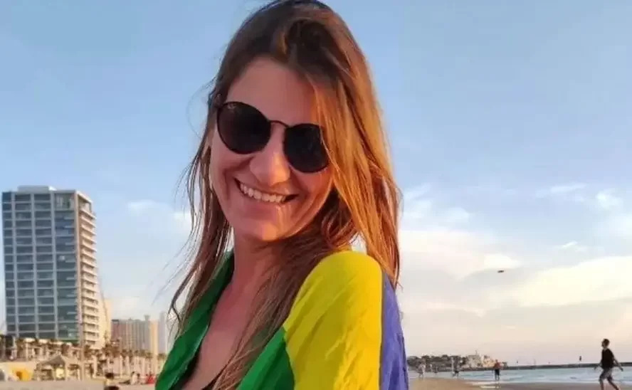 Karla Stelzer, terceira vítima brasileira da guerra entre Israel e Hamas.