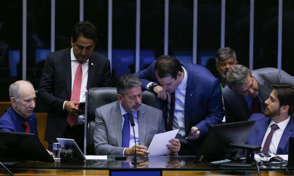 Sessão plenária na Câmara dos Deputados.