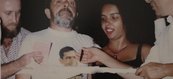 Francisca Trindade e Luiz Inácio Lula da Silva, durante a campanha de Nazareno Fonteles em 1996.