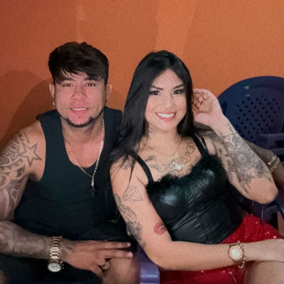 Japa Cantora e seu marido Diuliano.