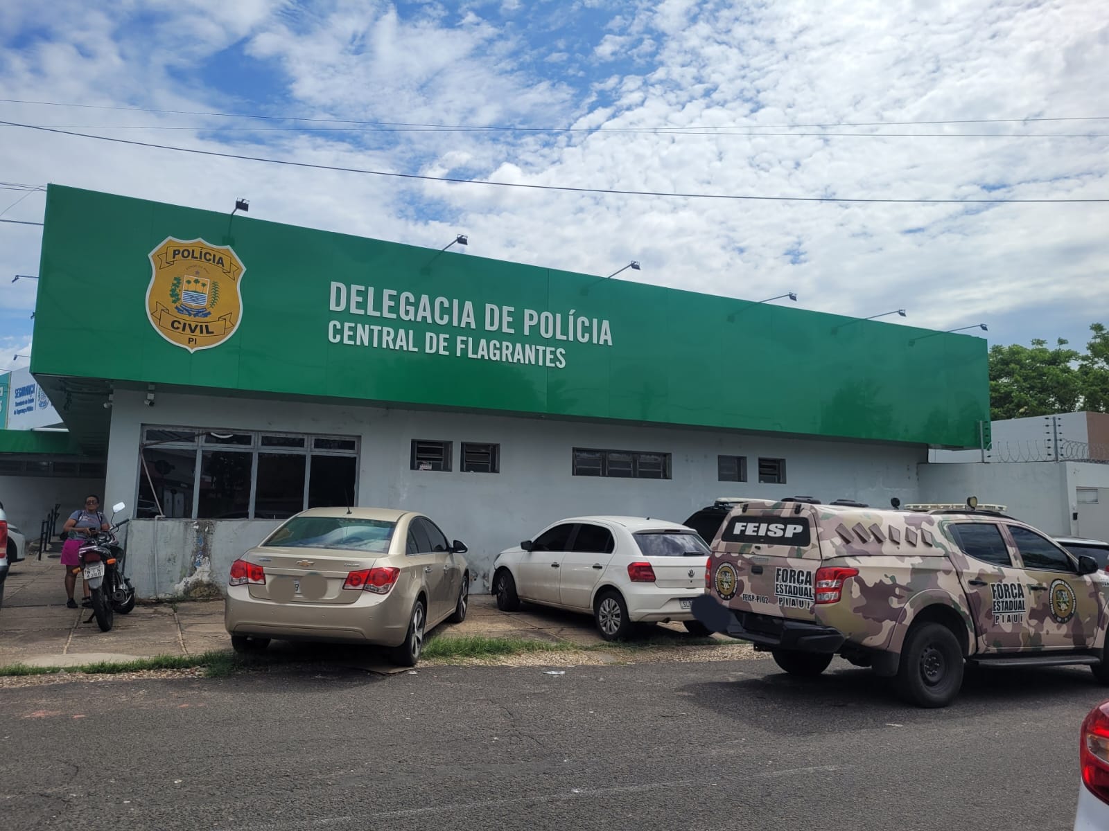 Na imagem, a Central de Flagrantes de Teresina (PI).