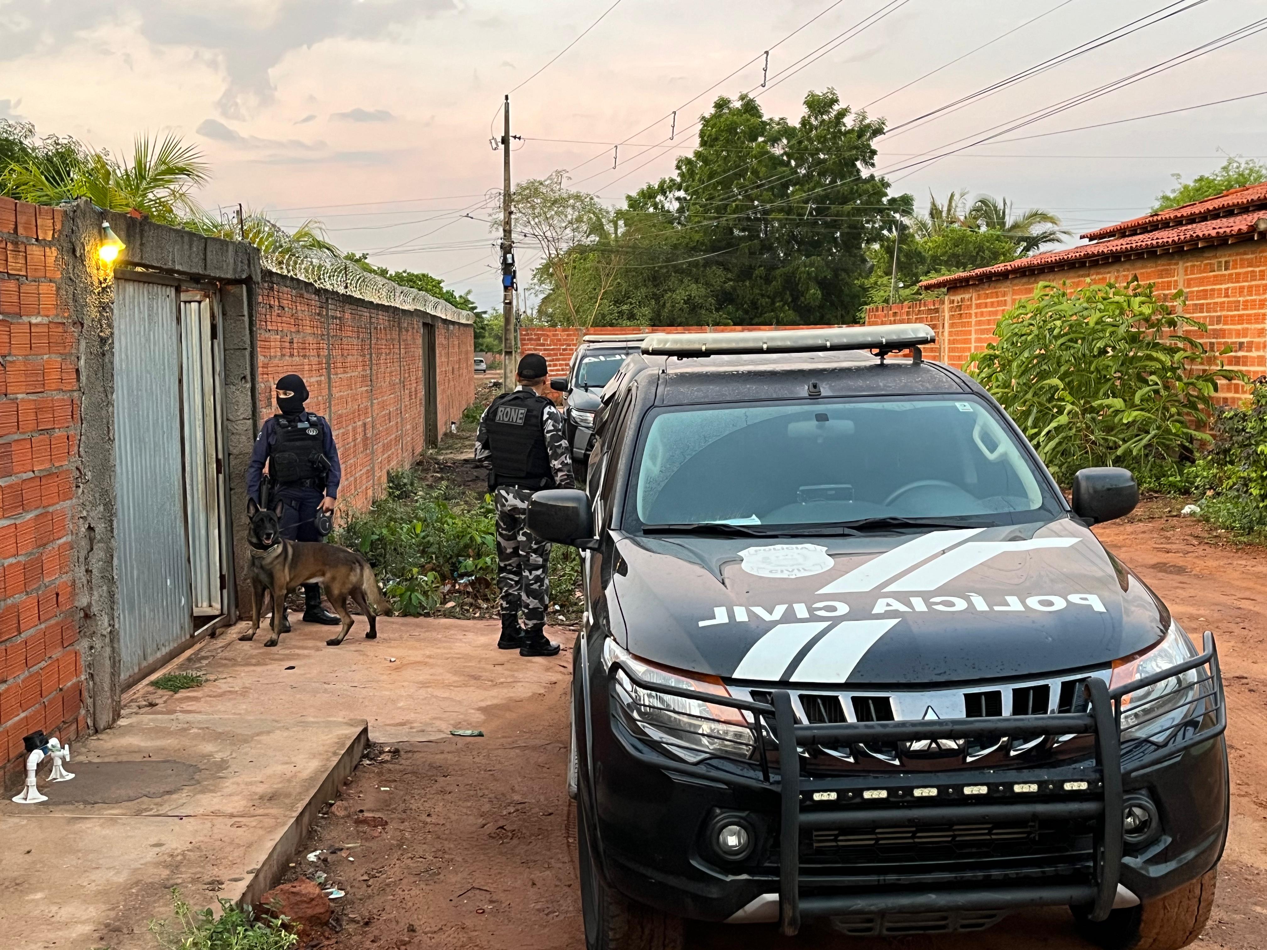 Polícia Civil deflagra Operação Taboca, na zona Sudeste de Teresina (PI).
