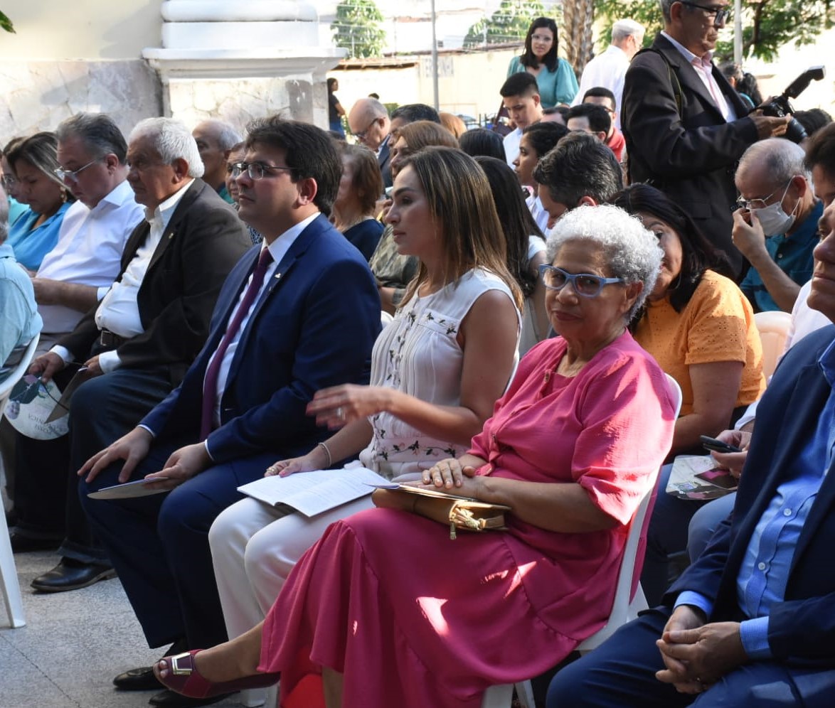 Rafael Fonteles dar boas vindas ao novo Arcebispo de Teresina, Dom Juarez