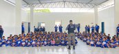 Policias Penais da FTIP participam de campanha educativa nas escolas do Rio Grande do Norte