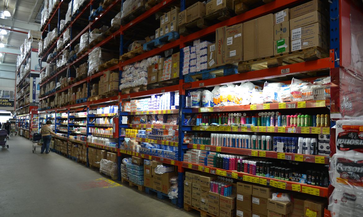 Queda no preço dos produtos