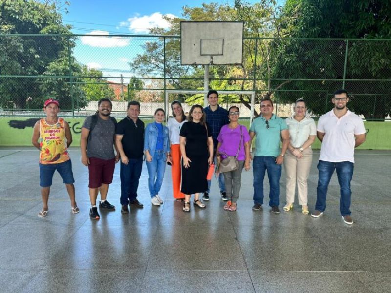 Secretário Nacional de Paradesporto, Fábio Arruda; coordenadora-geral da Diretoria de Projetos (DPROJ), Daniela Amoroso e a diretora de Gestão de parcerias da SNEALIS, Andrea Ewerton