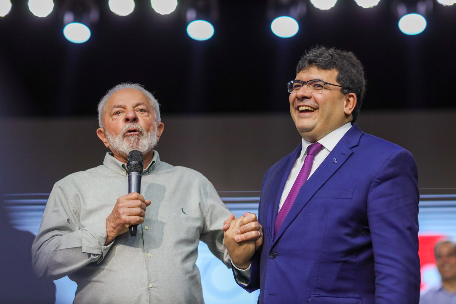Presidente Lula e governador Rafael Fonteles.