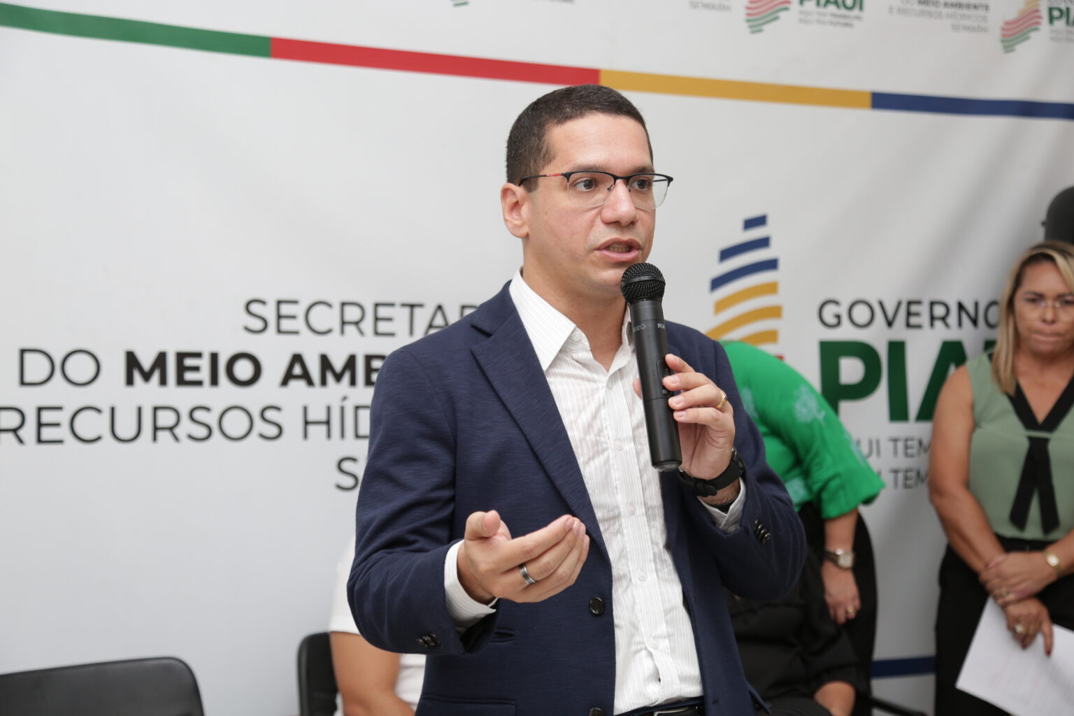 Secretário do Meio Ambiente, André Oliveira.