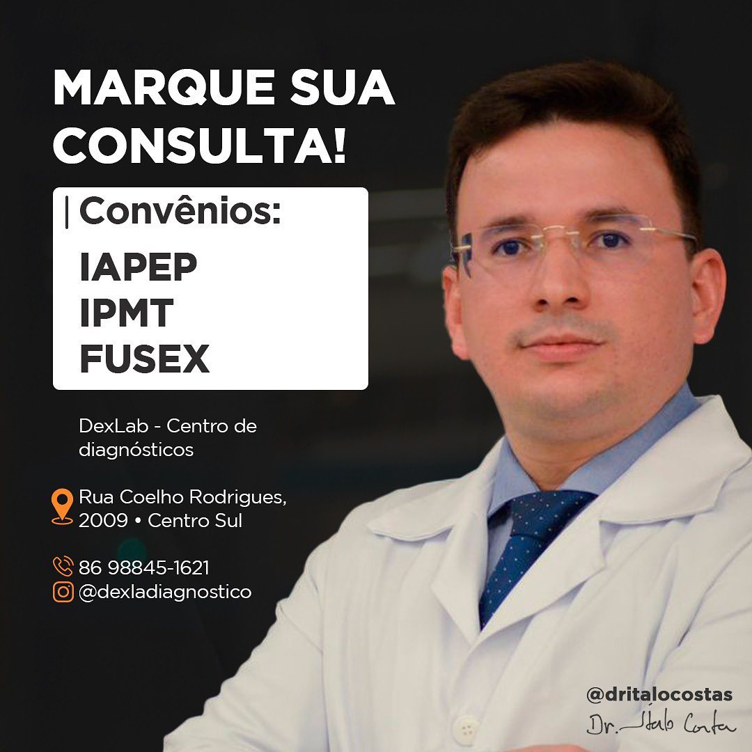 Dr. Ítalo Costa Sales, Diretor Geral do Hospital de Urgência de Teresina (HUT).