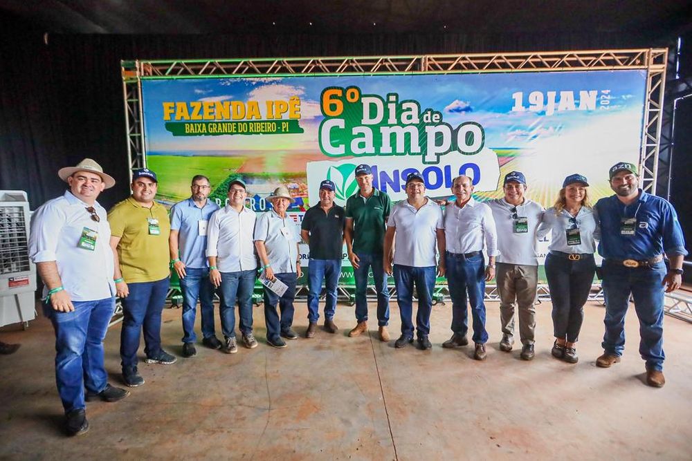 Governador Rafael Fonteles 6ª edição Dia de Campo da Fazenda Ipê - Insolo