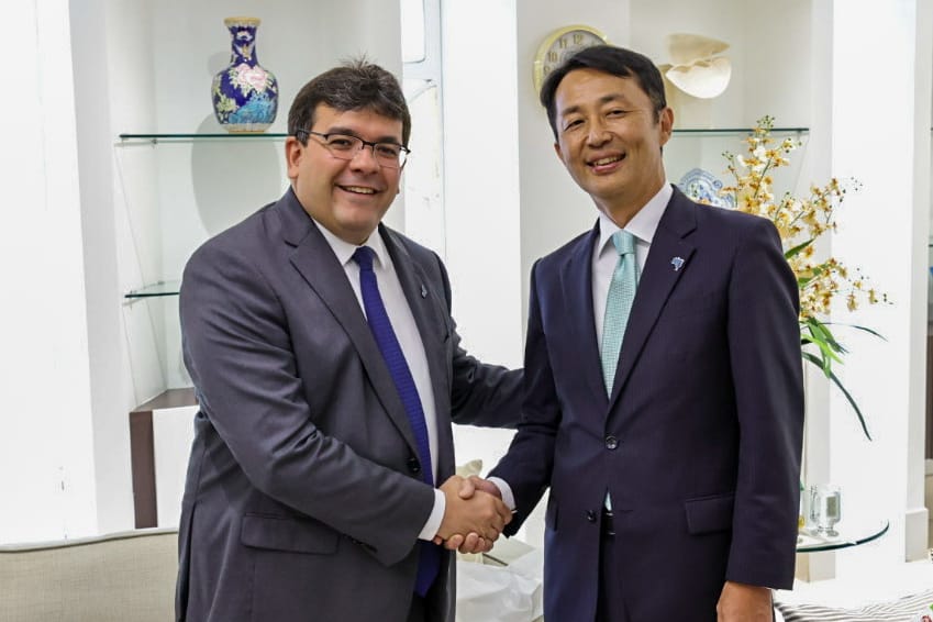 Rafael Fonteles recebe Embaixador do Japão no Piauí