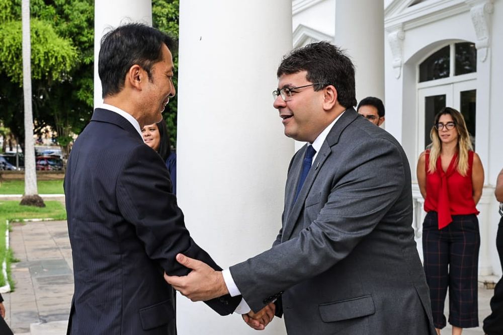 Rafael Fonteles recebe embaixador do Japão no Piauí