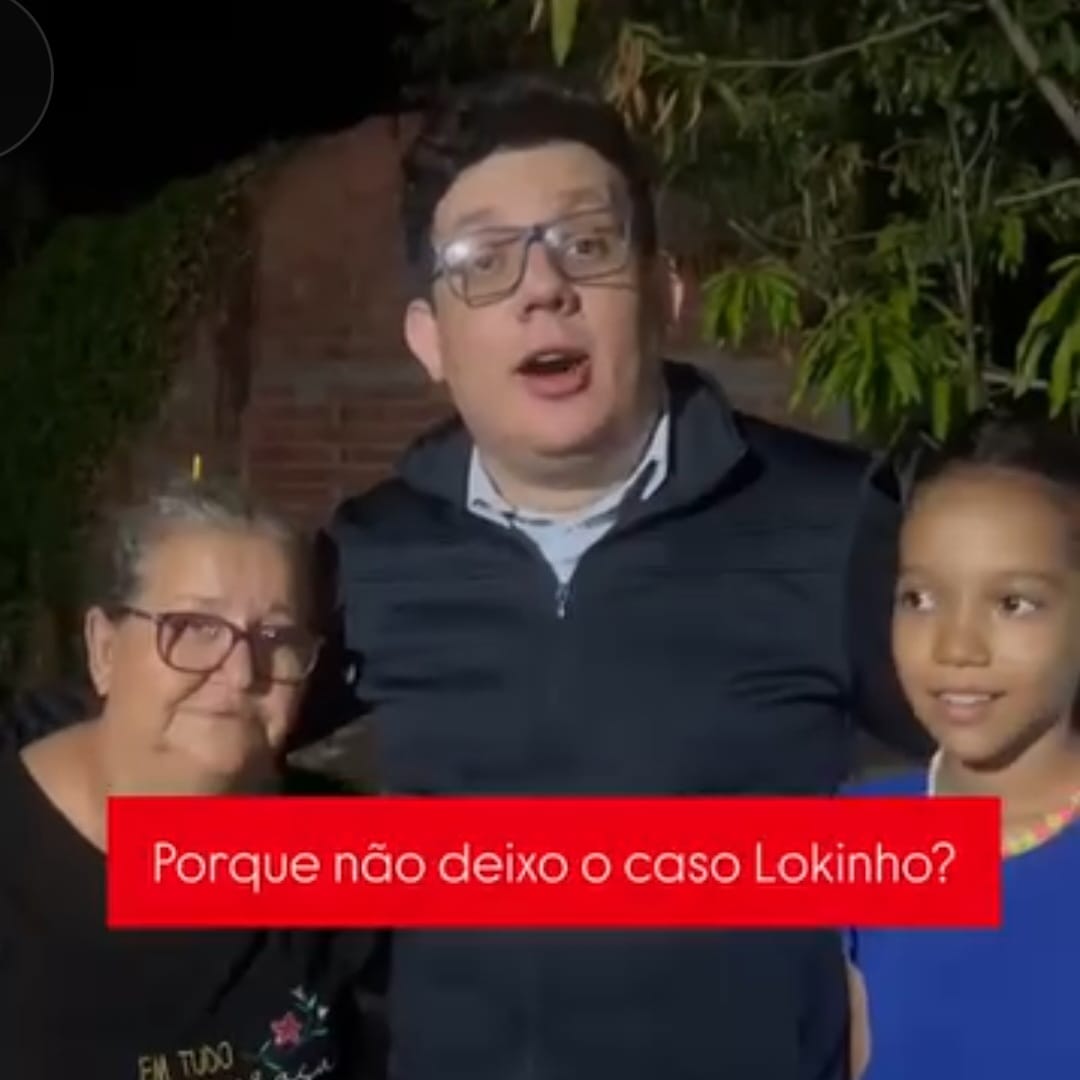 Jornalista Erlan Bastos e a família da vitima do atropelamento