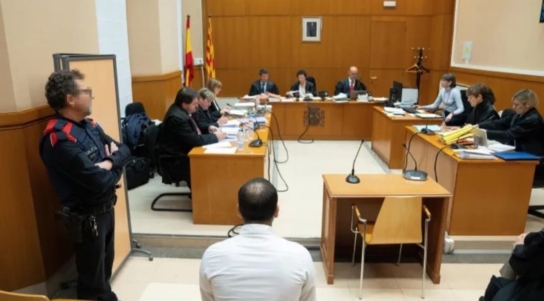 Daniel Alves em julgamento na Espanha