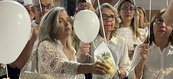 Família presta homenagens ao final da Missa de Sétimo Dia do empresário Humberto Castelo Branco