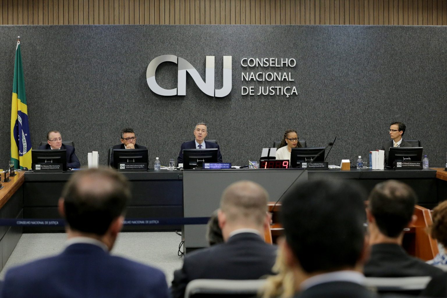 Ministro Luís Roberto Barroso na 15 Sessão Ordinária de 2023 do CNJ