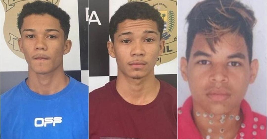 Samuel de Andrade Riotinto, Rafael de Andrade Riotinto e Herverton Vinícius de Sousa Araújo