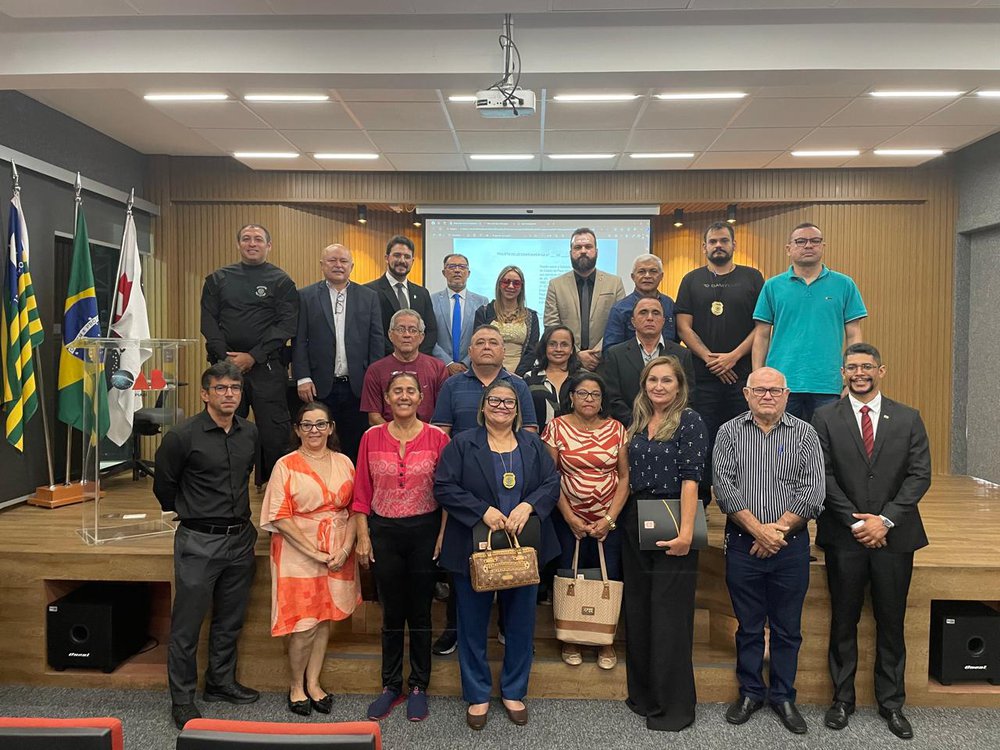 Agepen-PI realiza seminário e discute regulamentação da Polícia Penal do Piauí (Foto: JTNEWS) Agepen-PI realiza seminário e discute regulamentação da Polícia Penal do Piauí (Foto: JTNEWS)