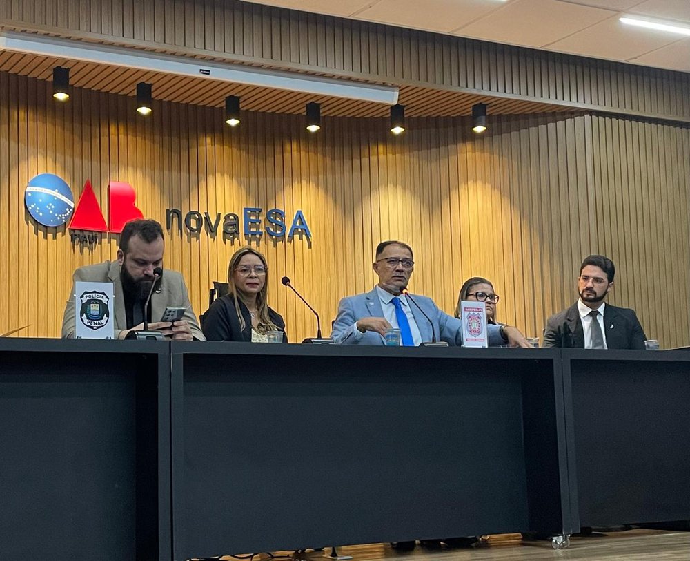 Agepen-PI realiza seminário e discute regulamentação da Polícia Penal do Piauí (Foto: JTNEWS) Agepen-PI realiza seminário e discute regulamentação da Polícia Penal do Piauí (Foto: JTNEWS)