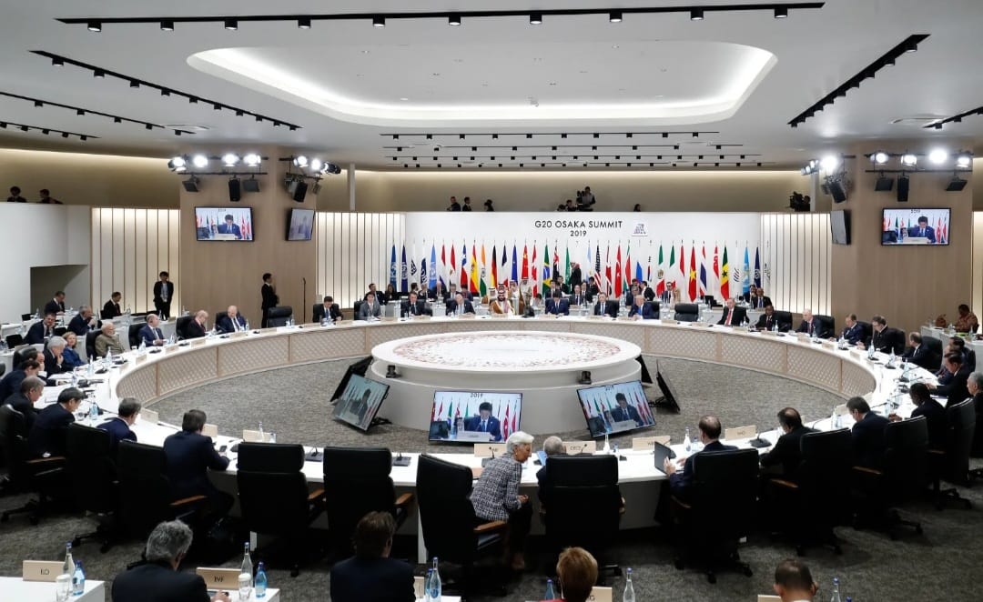 Cúpula dos líderes do G20 em Osaka, Japão, em 2019