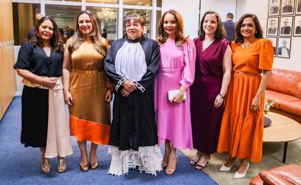 Posse solene da desembargadora Fátima Leite (Foto: Reprodução / Instagram) Posse solene da desembargadora Fátima Leite (Foto: Reprodução / Instagram)