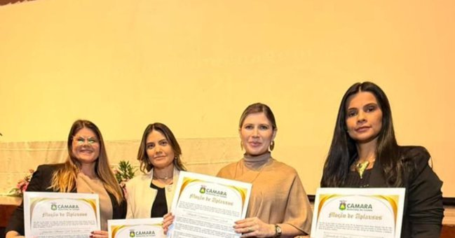 Advogada Amanda de Deus é destaque em homenagem da Câmara Municipal de Cuiabá às mulheres empreendedoras