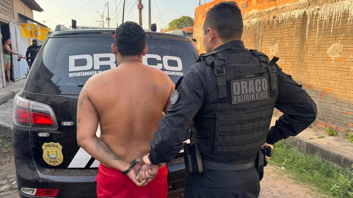 DRACO deflagra operação e prende membro do PCC na zona norte de Teresina
