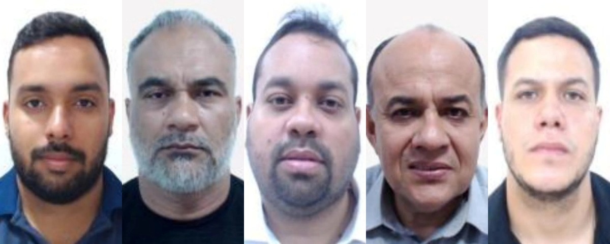 João Victor, Wilker Donner, Stanley Freire, Neto do Angelim e Mattews Fernandes
