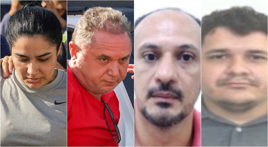Sol Pessoa, Marcus Almeida, Mauro José e Rafael Thiago Teixeira