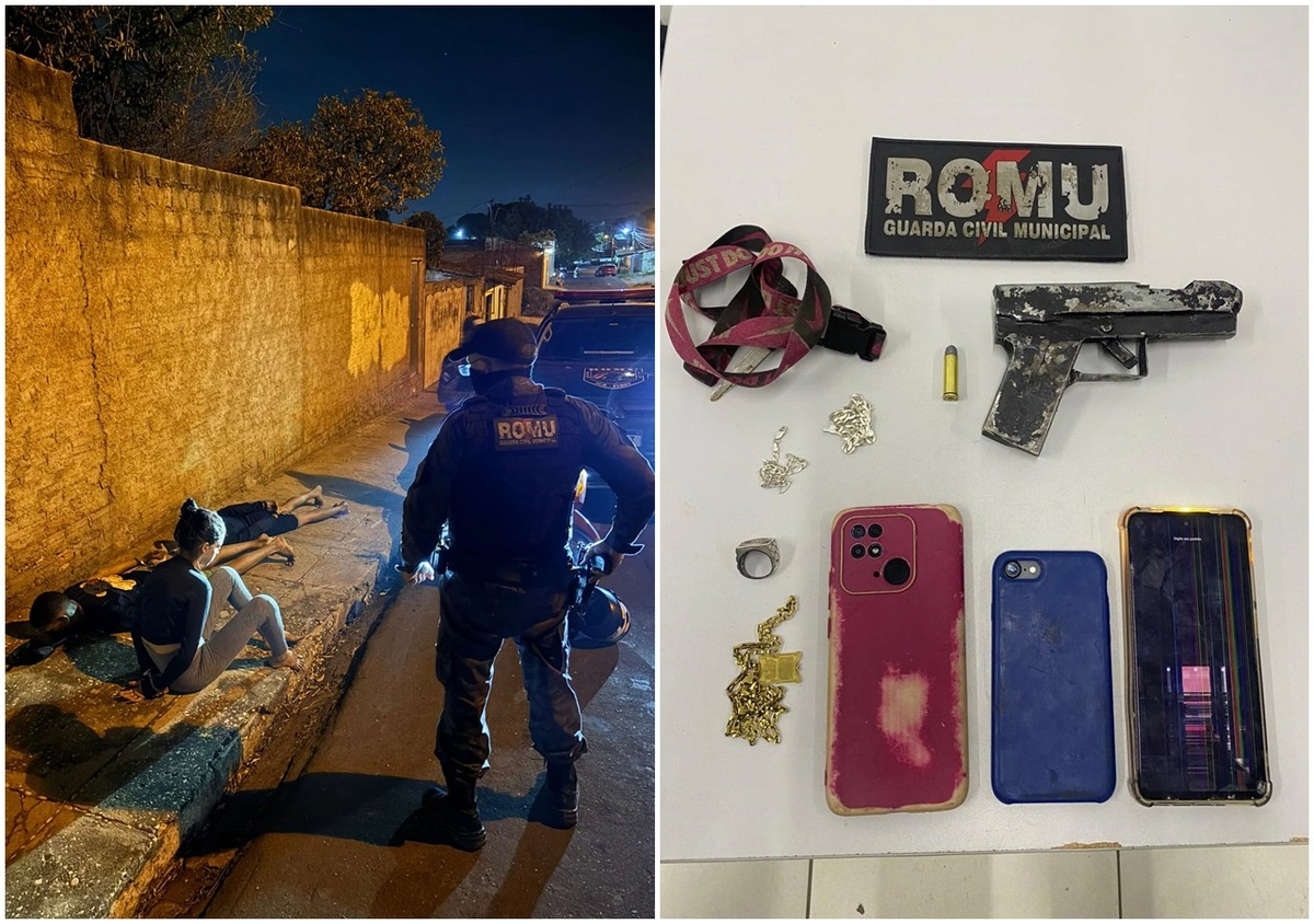 Assaltantes são presos após caírem em esgoto durante fuga em Timon