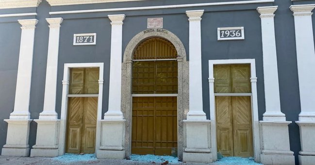 Acusado de tentar arrombar a Catedral de Teresina é indiciado pela Polícia Civil