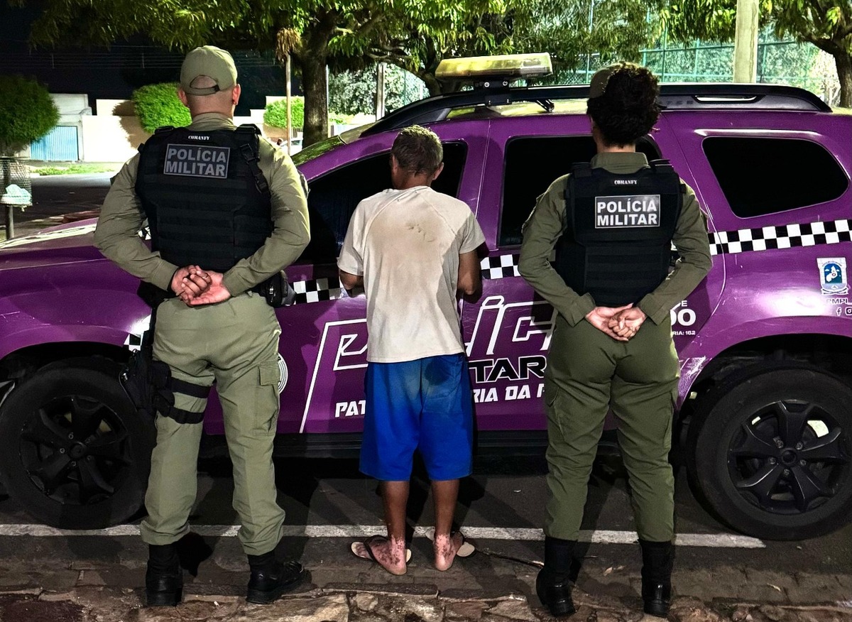 Polícia Militar do Piauí prende homem por descumprimento de medida protetiva